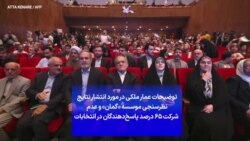 توضیحات عمار ملکی در مورد انتشار نتایج نظرسنجی موسسه «گمان» و عدم شرکت ۶۵ درصد پاسخ‌دهندگان در انتخابات