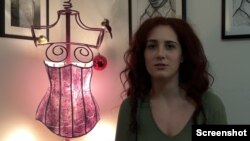 Anja Jevtović, članica Ženske solidarnosti