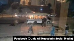 انفجار یک موتر نوع کاستر را ساحهٔ هزاره نشین قلعه ناظر در دشت برچی هدف قرار داد.