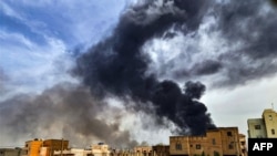 Mfano wa maeneo yaliyoathiriwa kwa makombora nchini Sudan