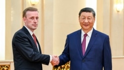 美國國家安全顧問沙利文訪問中國期間與習近平會面。