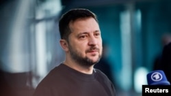 ولودیمیر زلنسکی، رئیس جمهوری اوکراین. (آرشیو)