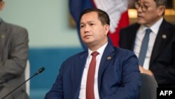 រូបឯកសារ៖ នាយករដ្ឋមន្ត្រីកម្ពុជា​លោក ហ៊ុន ម៉ាណែត ចូលរួមពិធី​ជួបជុំ​មួយនៃកិច្ចប្រជុំកំពូលពិសេសអាស៊ាន-អូស្ត្រាលី នៅទីក្រុង Melbourne ប្រទេសអូស្ត្រាលី កាលពីថ្ងៃទី៦ ខែមីនា ឆ្នាំ២០២៤។