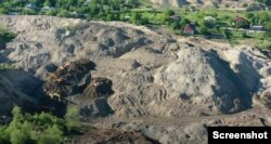 "ჯორჯიან მანგანეზის" ლიცენზიის არეალი: ჭიათურის რაიონში ღია კარიერური წესით მადნის მოპოვება