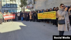 اعتراضات بازنشستگان کشوری، سه‌شنبه ۱۴ آذر ۱۴۰۲، کرمانشاه