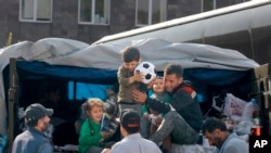 2023թ. սեպտեմբերի 30-ին Հայաստանի Գորիս քաղաք է ժամանել Լեռնային Ղարաբաղից հայ ընտանիք