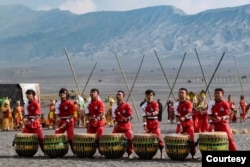 Bromo Festival 2024 di Lautan Pasir Bromo, Probolinggo, Jawa Timur. (Courtesy Kemenparekraf)