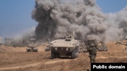 تانک‌ها و سربازان اسرائیلی در غزه - سه‌شنبه ۱۶ آبان ۱۴۰۱. عکس اختصاصی ارتش اسرائیل
