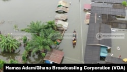 Durban Mutane Suka Rasa Matsugunansu A Ghana Sakamakon Ambaliyar Ruwa