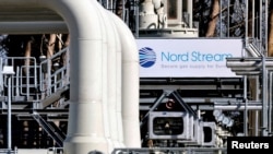 Mfano wa mabomba ya gesi ya asili ya Nord Stream.