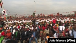 Comício da UNITA em Benguela, Angola