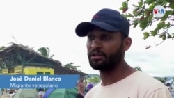 José Daniel Blanco, migrante venezolano