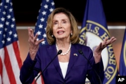 美國國會眾議院議長佩洛西。