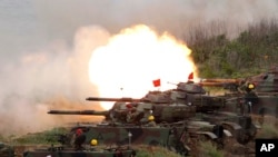 2017年的台灣漢光演習。