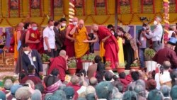 ༧གོང་ས་མཆོག་ནས་ལིང་ཤེད་དབྱར་ཆོས་ཆེན་མོའི་ཚོགས་མགོན་དུ་ཆིབས་སྒྱུར།