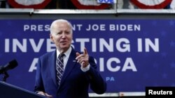 Biden tokom posjete Philadelphiji, 9. mart 2023.