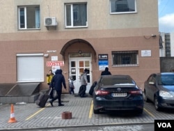 More evacuees are appearing hourly now in the city center pulling their wheelies and struggling to carry bulging backpacks. They are coming into the city center to see if they can find accommodation.