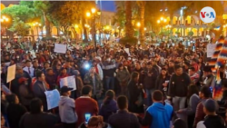 Protestas en Perú el 8 de diciembre de 2022. [Foto: Rodrigo Chillitupa]