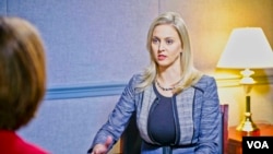 Reporter Glasa Amerike iz Pentagona Karla Bab, intervju sa zamenicom pomoćnika sekretara za odbranu za Rusiju, Ukrajinu i Evroaziju Lorom Kuper, 15. decembar, 2022.