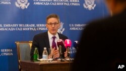 Chollet tokom posjete Beogradu.