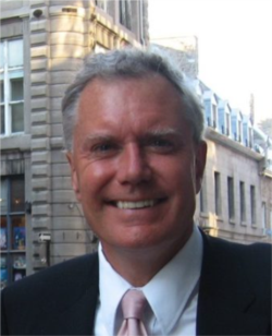 前加拿大外交官丶加拿大全球事务研究所资深顾问的罗伯逊(Colin Robertson)（本人提供）