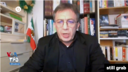 Mahmoud Moradkhani, son of Badri Hosseini Khamenei, who is the estranged sister of Iranian Supreme Leader Ayatollah Ali Khamenei, speaks with the VOA Persian Service, Dec. 7, 2022.