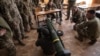A US volunteer teaches Ukrainian soldiers how to use a Javelin anti-tank missile, April 28, 2022, in Ukraine's Zaporizhzhia region.