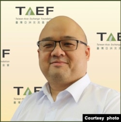 台北的國立政治大學東亞所特聘教授楊昊(照片提供: 楊昊)