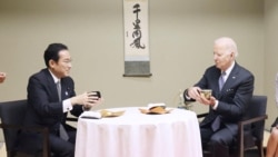 བྷ་ཌན་གྱིས་ཐེ་ཝན་གླེང་སློང་བྱས་པར་ཉི་ཧོང་གིས་དགའ་བསུ།