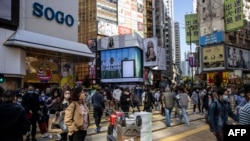 HONG KONG-CHINA-POLITICS-ECONOMY-US-WORLD TRADE ORGANISATION