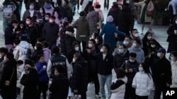 지난 1일 중국 베이징의 한 쇼핑몰.