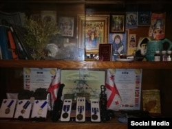 სერგოს საქართველოს შეიარაღებულ ძალებში სამსახურის დროს მიღებული მედლები და ორდენები