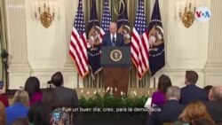 Presidente Biden dice que la jornada electoral del martes fue buena para la democracia de EEUU