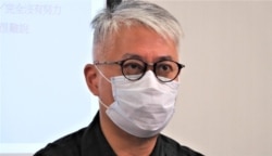 黄伟国表示，冻结黎智英资产，估计是部署取缔《苹果日报》的手段之一。（摄影：美国之音记者汤惠芸）