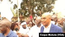 Adalberto Costa Júnior, presidente da UNITA no dia 24 de agosto, no Nova Vida, para votar. Luanda, Angola