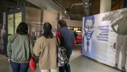 FILE - Before the pandemic, the Apartheid Museum in Johannesburg, South Africa, was recording up to 1,000 visitors per day, mostly from other countries.