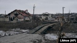 Oštećenja na kućama u Bahmutu, 12. januar 2023.