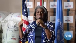 Linda Thomas-Greenfield visita PMA em Maputo