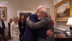 ԱՄՆ նախագահ Դոնալդ Թրամփը հինգշաբթի հանդիպել է Հնդկաստանի վարչապետ Նարենդրա Մոդիի հետ