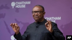 Dan takarar shugaban kasa a jam'iyyar LP a Najeriya, Mr. Peter Obi (Photo: AP)