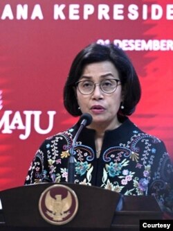 Menkeu Sri Mulyani Indrawati. (biro Setpres)