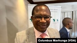 UMnu. Mthuli Ncube ((Columbus Mavhunga/VOA)) 