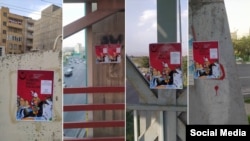 “Təbrizin Sehrli Nağılları” kitabının şəkilləri Təbriz küçələrində yerləşdirilib