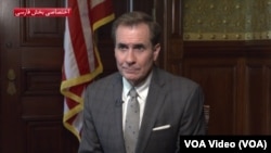 جان کربی، هماهنگ کننده ارتباطات راهبردی شورای امنیت ملی کاخ سفید. آرشیو