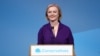 Liz Truss menyampaikan sambutan usai diumumkan sebagai Perdana Menteri Inggris berikutnya di The Queen Elizabeth II Centre di London, Inggris 5 September 2022. (REUTERS/Hannah McKay)
