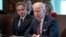Američki predsjednik Joe Biden i državni sekretar Antony Blinken na sastanku kabineta u Bijeloj kući, 6. septembar 2022.