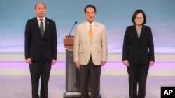 台灣星期天（12月29日）舉行總統大選辯論會。
