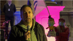 Aktivista inicijative Ne davimo Beograd Vladimir Radojičić, Foto: VOA