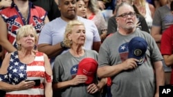 Pristalice Donalda Trampa na mitingu u Orlandu