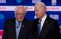 Jo Biden i Bernie Sanders